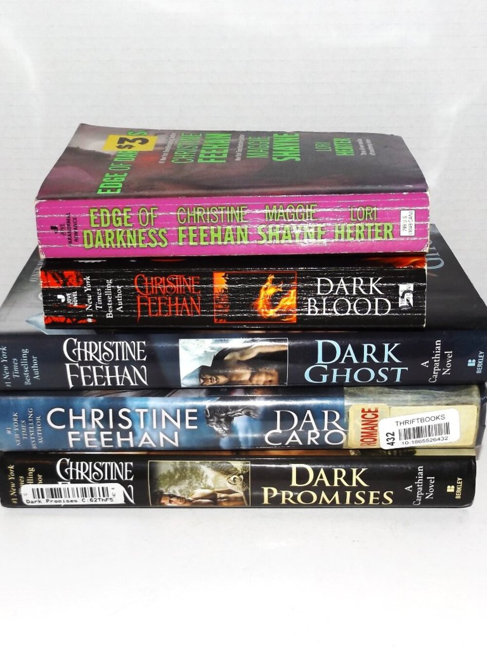 Dark Series Novels #26-30 Adult Paranormal Romance Christine Feehen